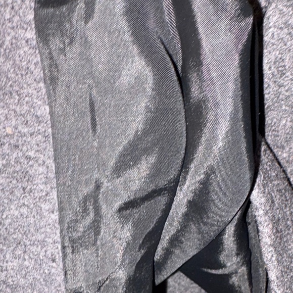 Anthropologie Lux black and  Gray wool jacket with sweater cuffs /Small - Picture 12 of 15